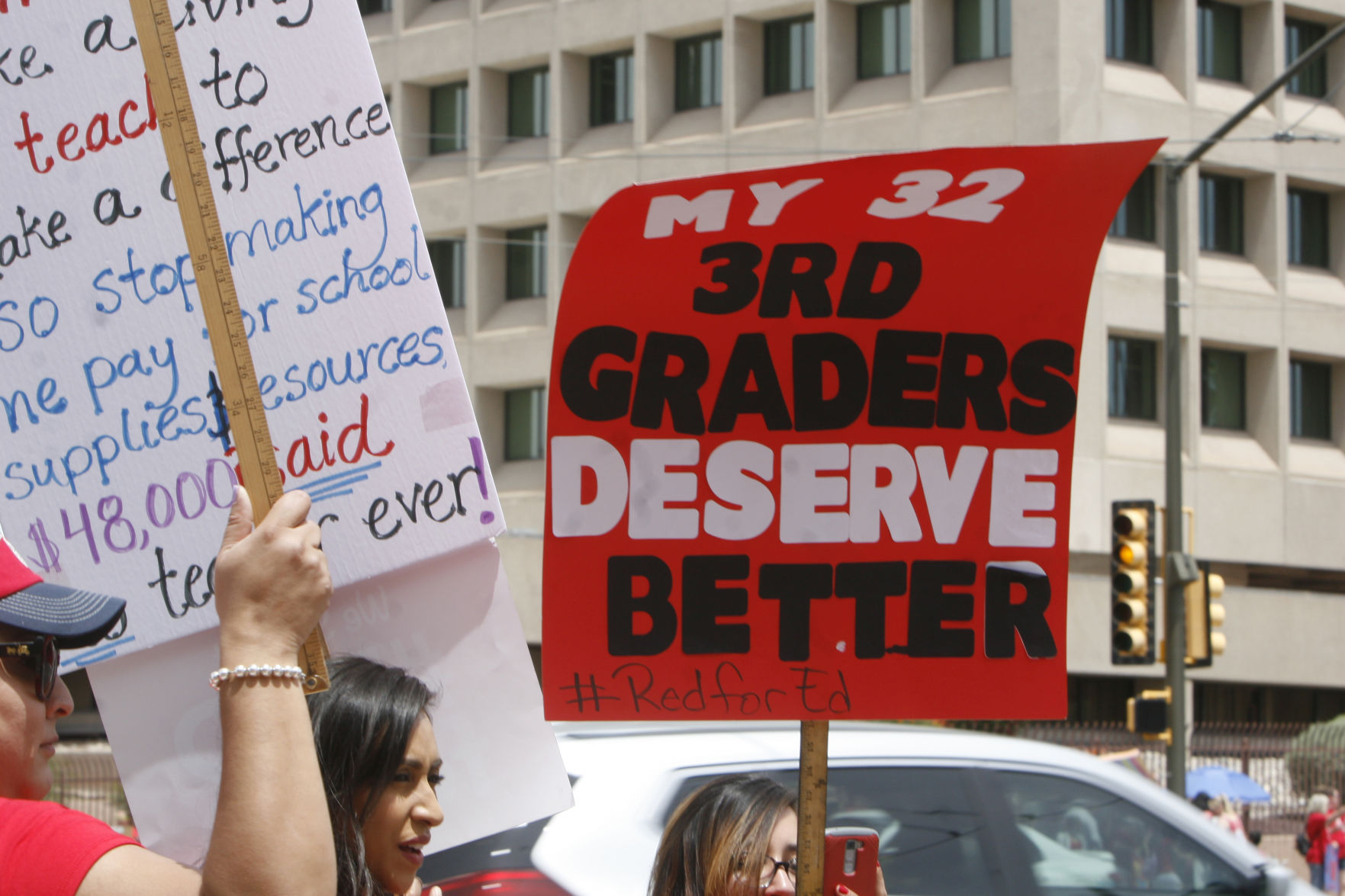 "My 32 3rd graders deserve better"